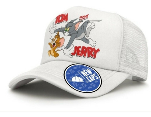Gorra Trucker Tom And Jerry Tv 90 New Caps