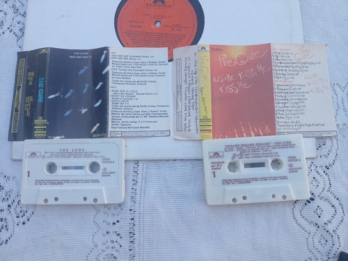 Vinilo The Cure Cassettes Kiss Me Onda Depeche Joy Soda Sumó
