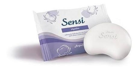 Sabonete Jequiti - Hidratante Em Barra Sensi Algodão