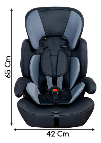 Cadeira Para Automóvel 9 A 36kg Grafite E Preto Styll Baby