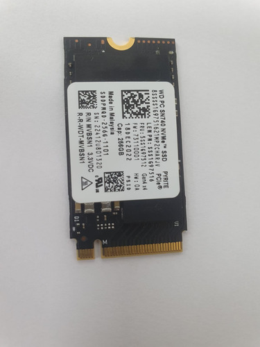 Disco Duro Ssd 256 Gb Western Digital Pcsn530