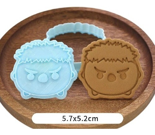 Set 4 Cortadores Galletas Avengers / Fondant