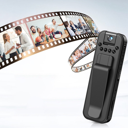 Cámara Portátil Con Clip Trasero L7 Recorder, Cuerpo Gran An