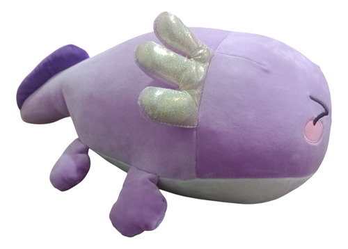 Peluche Kidz Time Ajolote Morado Morado
