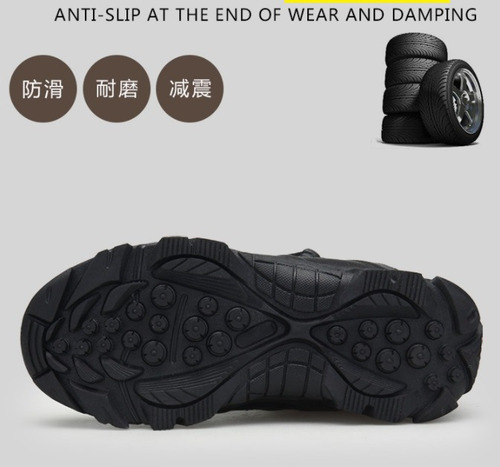 Nuevas Botas Militares Safari Tácticas De Caña Alta For