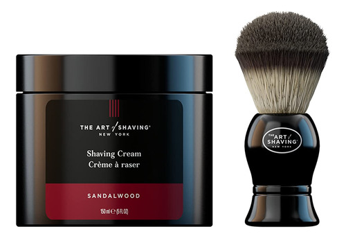 The Art Of Shaving Sandalwood Iconic Duo Giftset - Crema De