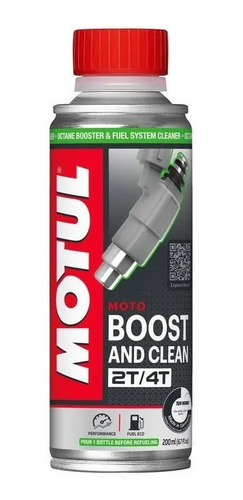 Aditivo Motul Boost And Clean 4t 2t Limpa Lubrifica Motor