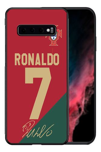 Funda +extra Para Samsung S10/s10lite/s10e Criistiano C R7 Samsung S10 Plus Cr 7 Portugall