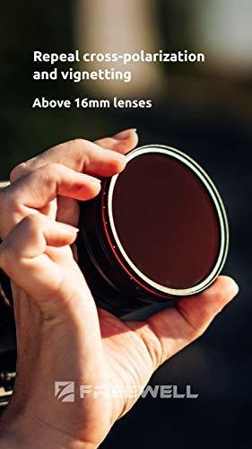 Filtro Freewell Dard Stop Variable De 82 Mm Con Rosca Para U