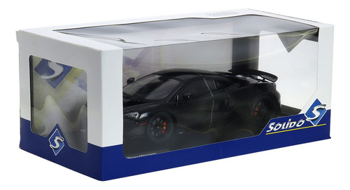 Miniatura Mclaren 600lt 2018 Preto 1:18 Solido