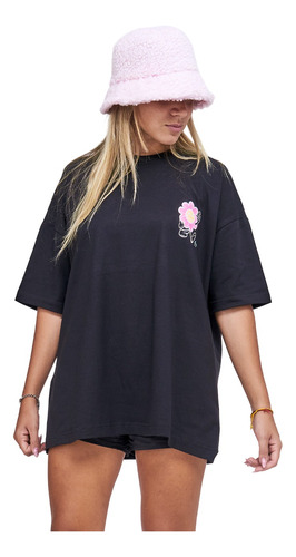 Remera Gardfield Flor Colores A+ Refans