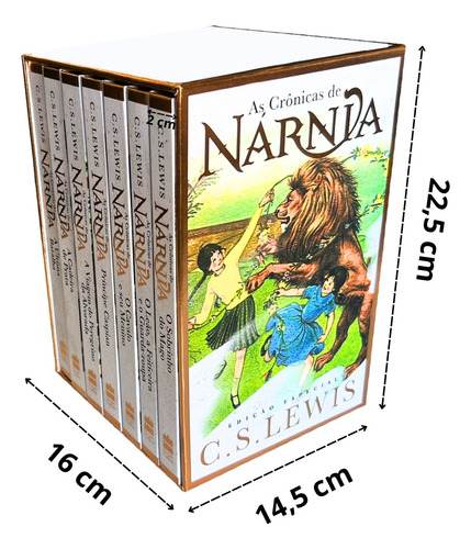 Box - As Crônicas De Nárnia Edição De Luxo, C.s. Lewis, Editora Harpercollins