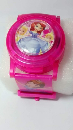 Relógio Infantil Princesinhas Disney Led Barato Musiquinha