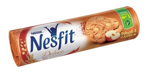 Biscoito Maça Com Canela Nesfit 140grs