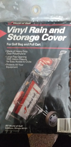 Forro De Vinil Para Carrito De Golf Bag Anda Pull Cart