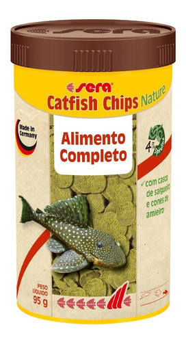 Ração Sera Catfish Chips (wels-chips) Nature - 95g