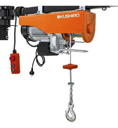 comprar Aparejo Electrico 500 1000kg 12m Monta Carga Guinche Kushiro