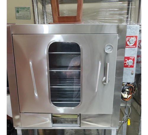 Horno Inox Acero Frontal Pastelero Panadero Y Pizzas