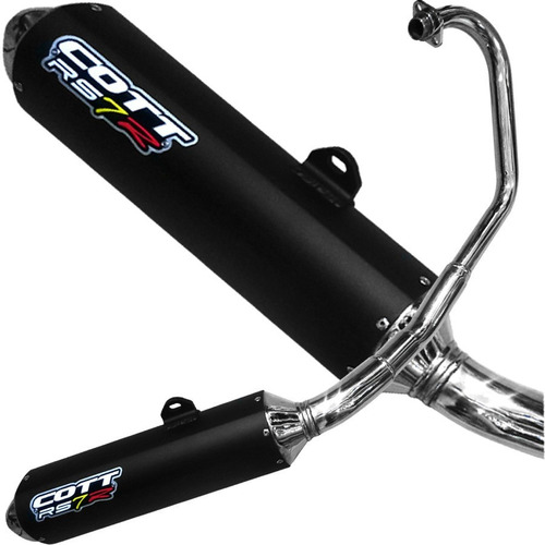 Caño Escape Cott Hexagonal Rs7r Bajaj Rouser Ls 135 (c109)