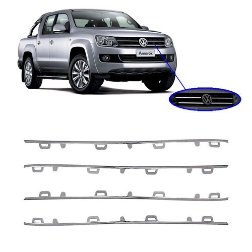 Kit Friso Amarok 2010 2011 2012 2013 2014 Grade Cromado