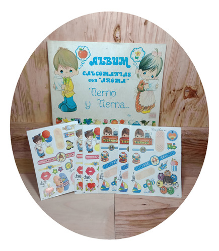 Álbum De Precious Moments Vintage Tierno Y Tierna Stickers