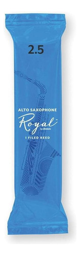 Palheta Sax Alto 2.5 (unidade) D'addario Royal Rjb0125-b25