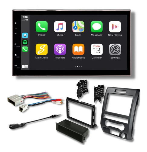 Radio Con Pantalla Dobe Din Para Ford F-150(2009-2014),touch