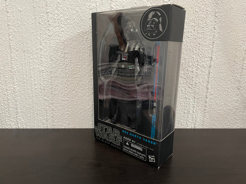 Darth Vader # 02 Black Series 6 In 100% Original Nuevo (Usado)