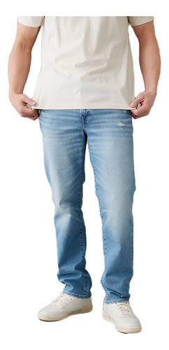 Ae Pantalon Jean Airflex+ Original Straight Hombre Is