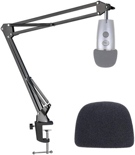 Blue Yeti Nano Soporte Brazo Para Micrófono Tijera Filtro