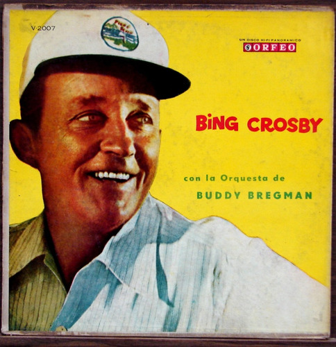 Bing Crosby - Con Orquesta De Buddy Bregman - Lp Vinilo 1964