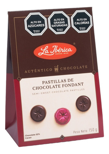 Pack 5 monedas de chocolate bitter 150g La Ibérica
