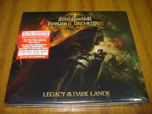 Cd Blind Guardian / Legacy Of The Dark..(nuevo Sellado) 2 Cd