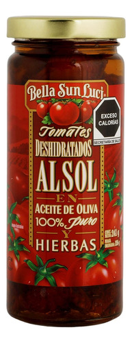 Bella Sun Luci Tomate Deshidratado En Aceite Oliva 241g