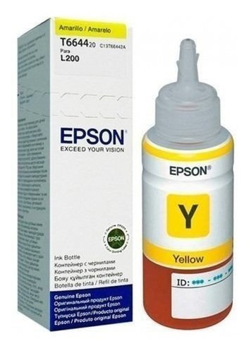 Botella Tinta Epson 664 T664 L210 L355 L380 L395 Original