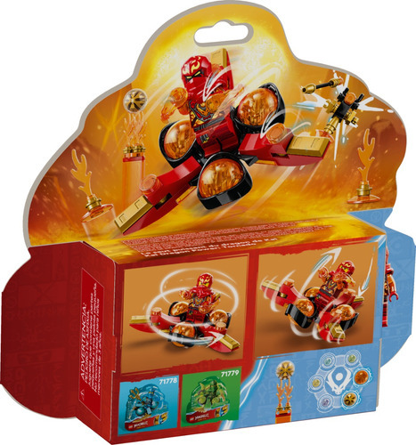 Kit Lego Ninjago 71777 Dragon Power Tornado Spinjitzu 72pz Cantidad De Piezas 72