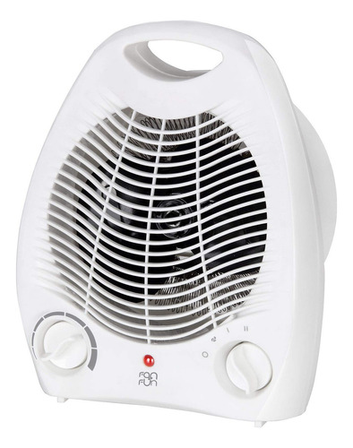Calefactor / Ventilador Compacto Fan Fun Blanco - V0495
