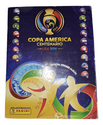 Album Copa America Centenario Usa 2016 Panini Completo