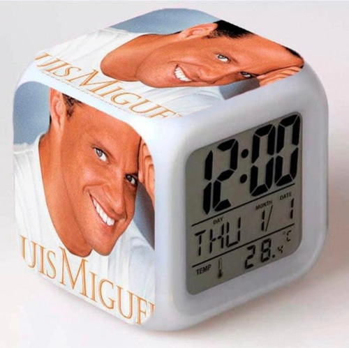 Reloj Despertador Luis Miguel 