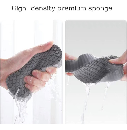 Esponja De Baño Exfoliante De 4 Colores, Cepillo De Ducha Su