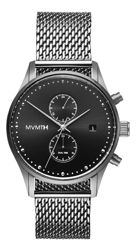 Reloj Mvmt Caballero Color Negro D-mv01-s2 - S007