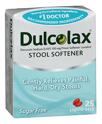 Suavizante De Heces En Gel Líquido Dulcolax Para Aliviar El
