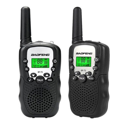 Comunicador de radio Walk Talk Baofeng Bf T3, alcance 3 km, 22 latas