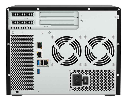 Storage Nas Qnap Ts-855x-8g-br Gigabit 8 Baias Hd/ssd Preto