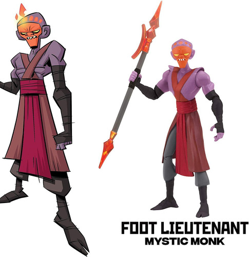 Imagem 4 de 5 de Tartarugas Ninja Figuras De Ação - Foot Lieutenant - Sunny