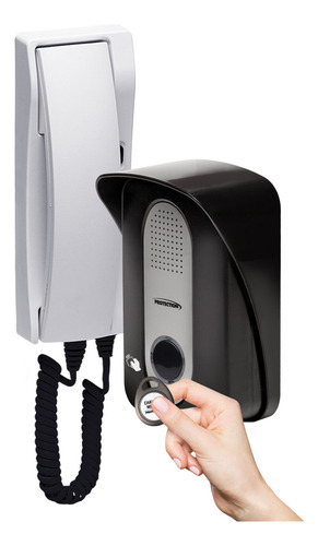 Porteiro Eletrônico Interfone Com Chave de Acesso RFID PT-290 Protection