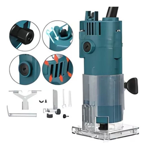 Tupia Laminadora Manual - Mega 110v