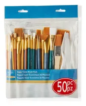 Comprar Set De Pinceles Paquete De 50 Unidades Variado