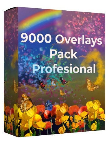 9000 Overlays Profesionales Para Photoshop Y Otros Editores