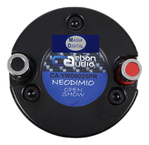Tweeter Neodimio Carbon Audio Ca-tw06025pr 600watts Color Negro